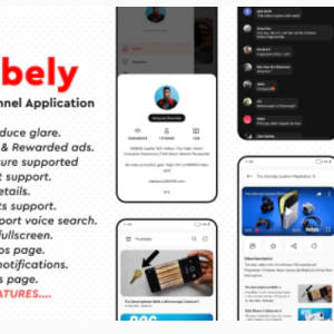 Youtubely – Native Youtube Channel Android App Source code